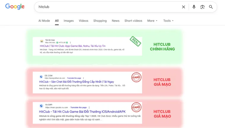 Cảnh Báo Lừa Đảo Cách Phân Biệt Website HitClub Thật Và Giả 1 Cảnh Báo Lừa Đảo Cách Phân Biệt Website HitClub Thật Và Giả
